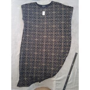 Tanoa Hawaii Dress Geometric 3X Modal Spandex Resort Wear Vacation Cruise New